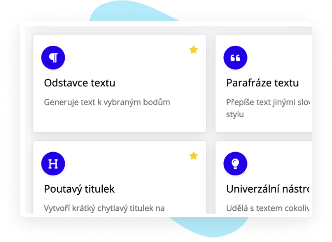 Šablony Textomet